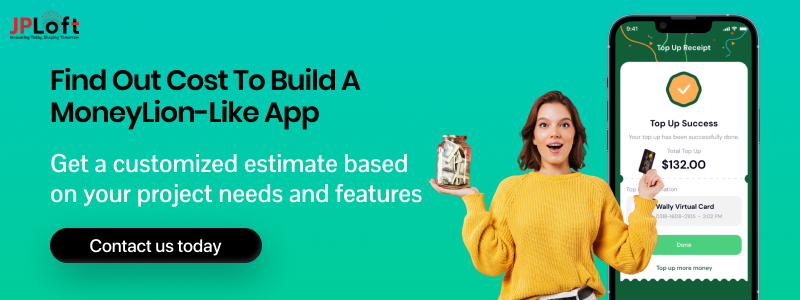 Find out cost to build a MoneyLion-like app